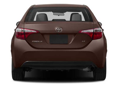 2014 Toyota Corolla S Plus